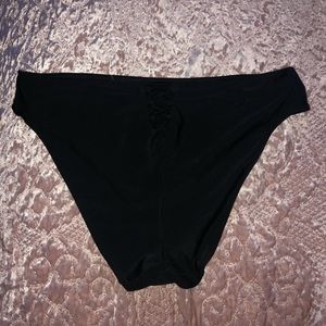 High waisted Black tummy tucking bottoms L